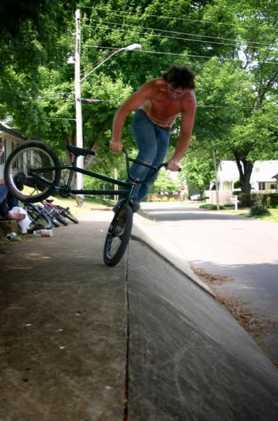 Eric — Footjam whip on the curb cut